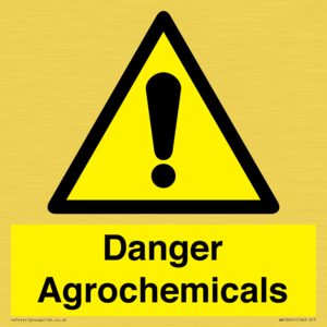Danger Agrochemicals